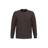 Sweat-shirt col rond unisexe Marron – Kariban