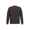 Sweat-shirt col rond unisexe Marron – Kariban – vue 2