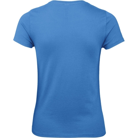T-shirt femme col rond Bleu (Azure) B&C E150 – vue 2