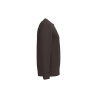 Sweat-shirt col rond unisexe Marron – Kariban – vue 3