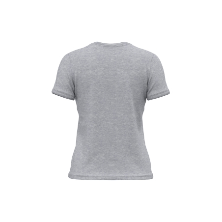 T-shirt bio col V femme gris Kariban BIO150 – 140 g/m² – vue 2