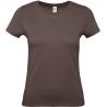 T-shirt femme col rond Marron 145 g/m² B&C E150