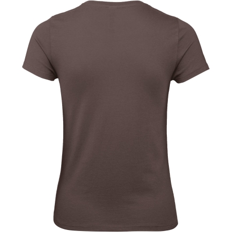T-shirt femme col rond Marron 145 g/m² B&C E150 – vue 2