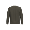 Sweat-shirt col rond unisexe Dark Khaki 280 g/m² Kariban – vue 2