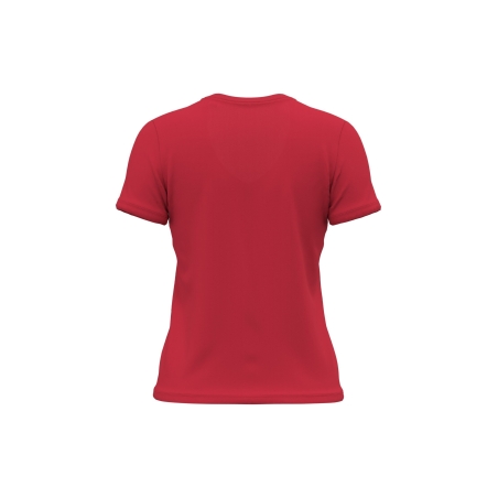 T-shirt bio col V femme rouge 140 g/m² – Kariban – vue 2
