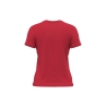 T-shirt bio col V femme rouge 140 g/m² – Kariban – vue 2