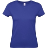 T-shirt femme col rond Bleu Cobalt B&C E150
