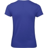 T-shirt femme col rond Bleu Cobalt B&C E150 – vue 2