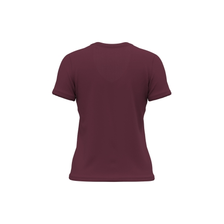 T-shirt col V bio femme bordeaux 140 g/m² – Kariban – vue 2