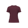 T-shirt col V bio femme bordeaux 140 g/m² – Kariban – vue 2