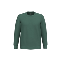 Sweat-shirt col rond unisexe Earthy Green Kariban – 280 g/m²