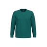 Sweat-shirt col rond unisexe vert Kariban – 280 g/m²