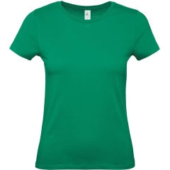 T-shirt femme coupe droite vert Kelly Green B&C E150