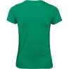 T-shirt femme coupe droite vert Kelly Green B&C E150 – vue 2