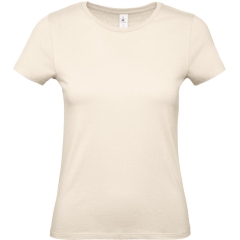 T-shirt femme col rond Beige 145 g/m² B&C E150