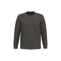 Sweat-shirt col rond unisexe Vert Olive Kariban 280 g/m²