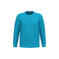 Sweat-shirt col rond unisexe Bleu Hawaii Blue Kariban