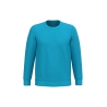 Sweat-shirt col rond unisexe Bleu Hawaii Blue Kariban