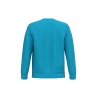 Sweat-shirt col rond unisexe Bleu Hawaii Blue Kariban – vue 2