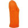 T-shirt femme coton orange 145 g/m² B&C E150 – vue 3