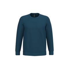 Sweat-shirt col rond unisexe Bleu Ink Blue Kariban
