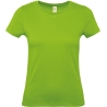 T-shirt femme col rond Vert Orchid Green B&C E150