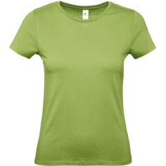 T-shirt femme coupe droite Vert Pistachio B&C E150