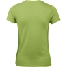 T-shirt femme coupe droite Vert Pistachio B&C E150 – vue 2