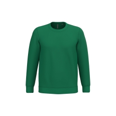 Sweat-shirt col rond unisexe Vert Kelly Green Kariban