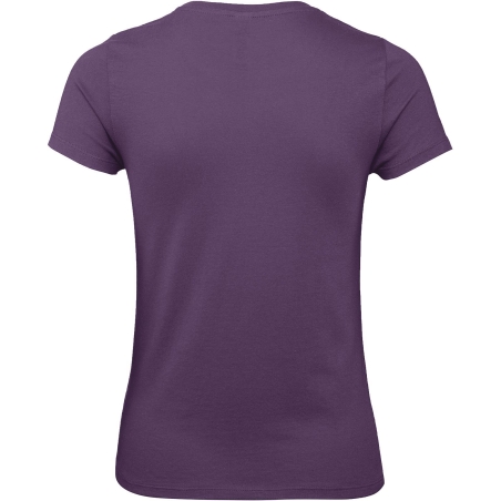 T-shirt femme coton Violet Radiant Purple B&C E150 – vue 2