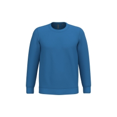 Sweat-shirt col rond unisexe Bleu Kariban – 280 g/m²