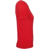 T-shirt femme Rouge 145 g/m² B&C E150 – Coton ring-spun – vue 3