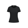 T-shirt antibactérien femme coupe droite Noir – WK. Designed To Work