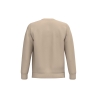 Sweat-shirt col rond unisexe beige 280 g/m² Kariban – vue 2