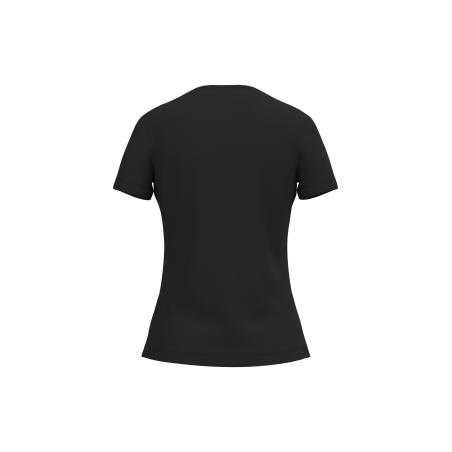 T-shirt antibactérien femme coupe droite Noir – WK. Designed To Work – vue 2