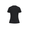 T-shirt antibactérien femme coupe droite Noir – WK. Designed To Work – vue 2