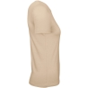 T-shirt femme beige E150 B&C – Coton ring-spun 145 g/m² – vue 3