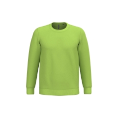 Sweat-shirt col rond unisexe Vert lime Kariban 280 g/m²