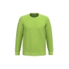 Sweat-shirt col rond unisexe Vert lime Kariban 280 g/m²