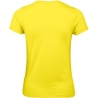 T-shirt femme col rond jaune 145 g/m² B&C E150 – vue 2
