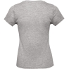 T-shirt femme gris Sport Grey 145 g/m² B&C E150 – vue 2