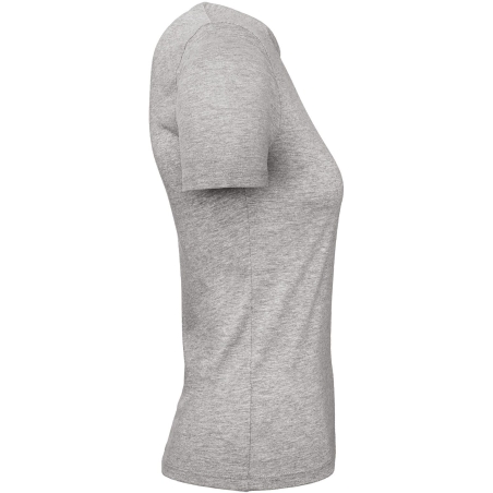 T-shirt femme gris Sport Grey 145 g/m² B&C E150 – vue 3