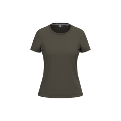 T-shirt antibactérien femme Vert Dark Khaki WK. Designed To Work