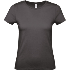 T-shirt femme coupe droite Urban Black B&C E150