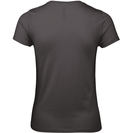 T-shirt femme coupe droite Urban Black B&C E150 – vue 2