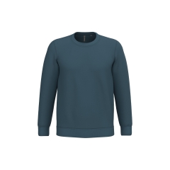 Sweat-shirt col rond unisexe Bleu Orion Blue Kariban