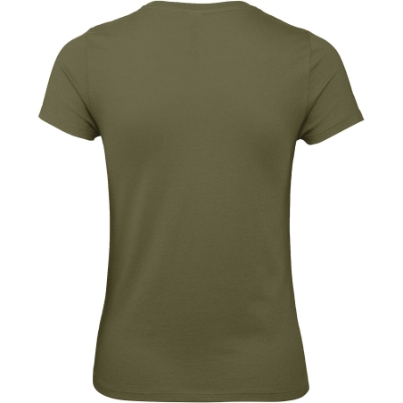 T-shirt femme Urban Khaki 145 g/m² B&C E150 – vue 2