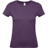 T-shirt femme col rond violet Urban Purple B&C E150