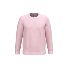 Sweat-shirt col rond unisexe Rose Pale Pink Kariban