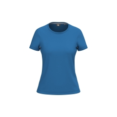 T-shirt antibactérien femme Bleu WK. Designed To Work